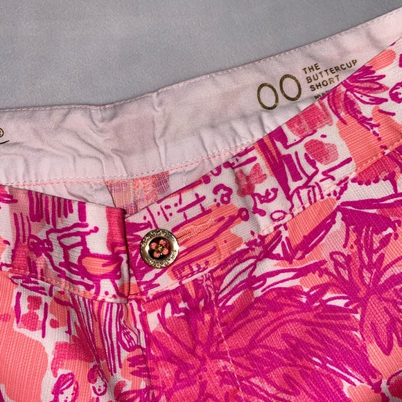Lilly Pulitzer, Buttercup Shorts, size: 00 - Picture 4 of 7